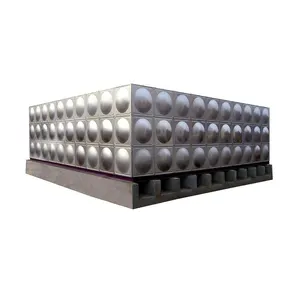 Square Type Stainless Steel Water Tank Modular Panels ss304 Water Tank 1000 Liters