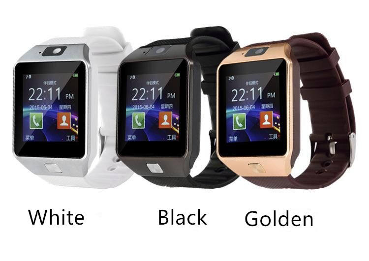 Curved Screen Android Smart Watch With SIM Card and Camera Mobile Smart  Watch Phones