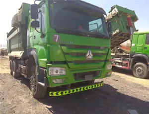 Xe Tải Sino Sử Dụng 336HP HOWO 10 Bánh Xe Dump Truck Tipper 6X4 Với Điều Kiện Tốt Cho Châu Phi
