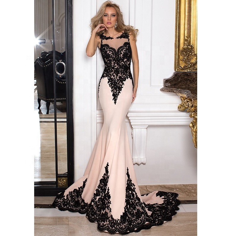 Turkey Embroidery Mature Boob Tube Formal Women Evening Dress Turkey Embroidery Mature Boob Tube Formal Women Evening Dress