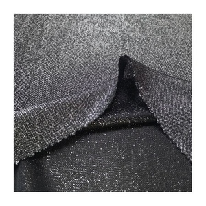 Tissu <span class=keywords><strong>tricot</strong></span>é 1 pièce, en Nylon métallique et Lurex, scintillant, brillant, en Jersey extensible - Product Image 1