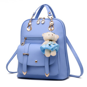 <span class=keywords><strong>Sac</strong></span> <span class=keywords><strong>à</strong></span> <span class=keywords><strong>dos</strong></span> de voyage pour femmes en <span class=keywords><strong>cuir</strong></span> PU personnalisé de grande capacité, vente en gros, nouveau - Product Image 1