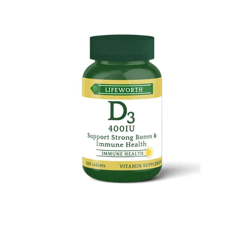 Lifeworth Vitamine D 3 Bulk Softgel Multi-Vitaminesupplement