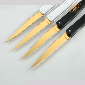 Venta caliente globalización estilo laguiole cuchillos de cocina con cuchillo de hoja de sierra - Product Image 4