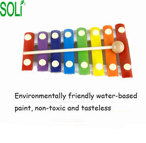 Giocattoli di legno multi-funzione deer bead calcolatrice cremagliera xilofono bambino - Product Image 4