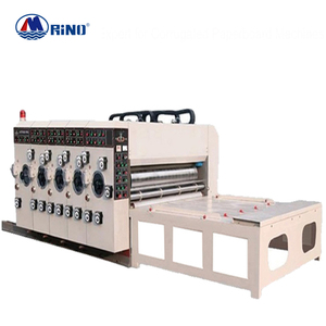 China Venta caliente Semi-automática máquina de impresión flexográfica de cartón corrugado caja de cartón: máquinas de impresora - Product Image 5