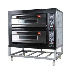 TY 핫세일 가스 빵 이중 데크 오븐/살바 데크 오븐 - Product Image 1