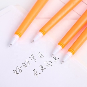 Venta caliente lindo simulado zanahoria <span class=keywords><strong>Gel</strong></span> Pen 0,38mm <span class=keywords><strong>de</strong></span> <span class=keywords><strong>Gel</strong></span> <span class=keywords><strong>de</strong></span> silicona <span class=keywords><strong>de</strong></span> la <span class=keywords><strong>pluma</strong></span> - Product Image 5