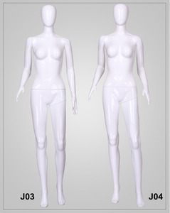XINJI Wholesale <strong>Plastic</strong> Fashion <strong>Dummy</strong> Manikin White Women Dress Form Mannequin <strong>Female</strong> Full Body Mannequins Apparel Display - Product Image 5