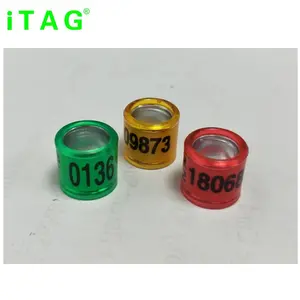 Beste verkauf in vogel taube ring mit aluminium OEM pigeon ring