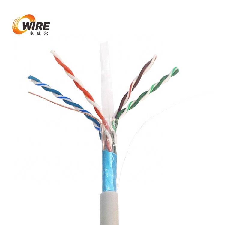 Owire Стандартный RoHS CPR Сертификация FTP cat6 Крытый Lan кабель ethernet кабель