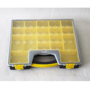 Hộp đựng dụng cụ nhựa nhỏ chất lượng cao, trong suốt, có khóa, dùng để đựng ốc vít, phụ kiện, đồ nghề - Product Image 5