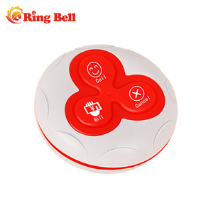 Servizio di Sistema di Chiamata senza fili di Loto Tre Campana Chiave di Pulsante di Chiamata Cameriere - Product Image 4