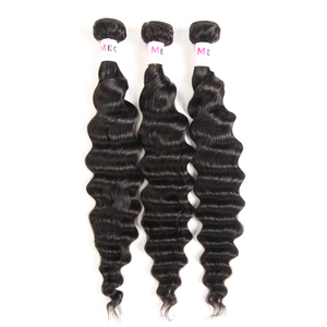 Vietnam <span class=keywords><strong>Court</strong></span> Naturel Lâche Vague Profonde Poils pubiens Armure Coiffures Noir Femmes - Product Image 1