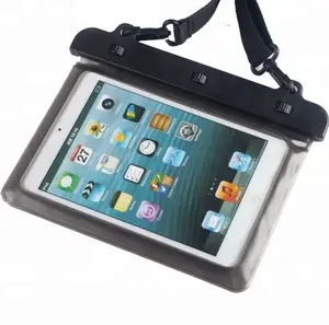 Wholesale PVC 100% waterproof diving case for ipad mini tablet waterproof bag