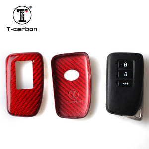 T-carbon sợi carbon xe <span class=keywords><strong>Key</strong></span> trường hợp bìa cho Lexus chính Bìa xe phụ kiện nội thất nhà máy bán buôn <span class=keywords><strong>Key</strong></span> trường hợp - Product Image 4