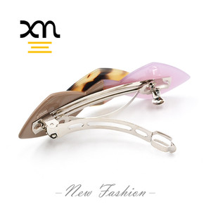 Groothandel Fabriek In Voorraad Elegante Haarspeldjes Hair Clips Accessoires Vrouwen Klassieke Schildpad Shell Kleur Rhombic Vorm Haarspeldjes - Product Image 5