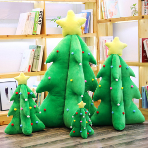 Parlak peluş Noel ağacı müzik süslemek için kullanılan tatil hediye Noel için - Product Image 2