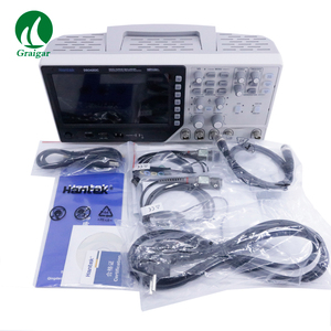 Hantek DSO4202C Digital Oscilloscope 2 Channel 1 Saluran Sewenang-wenang/Fungsi Generator Gelombang 1GSa/S Sample Rate