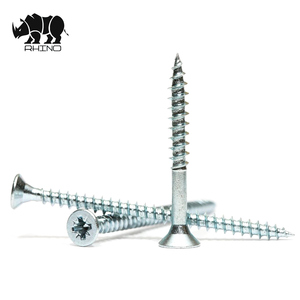 Đầu Phẳng Lỗ Chìm Đầu Phillips. Kết Thúc: Vít <span class=keywords><strong>Chipboard</strong></span> Mạ Kẽm - Product Image 5