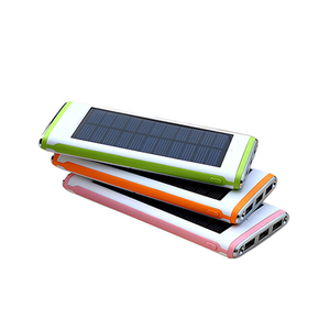 Solar portátil Powerbank 20000 mAh banco de energía Ultra delgado Dual Usb para el teléfono móvil Android - Product Image 3