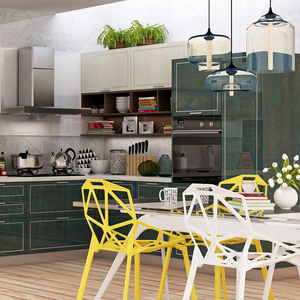 Contreplaqué <span class=keywords><strong>Face</strong></span> Acrylique Porte D'armoires De <span class=keywords><strong>Cuisine</strong></span> De Meubles À La Maison - Product Image 2