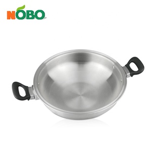 Sartén para Paella <span class=keywords><strong>de</strong></span> Acero Inoxidable 304, Precio <span class=keywords><strong>de</strong></span> Fábrica, para <span class=keywords><strong>Cocina</strong></span> China, Vaporera, <span class=keywords><strong>Wok</strong></span> para Saltear - Product Image 4