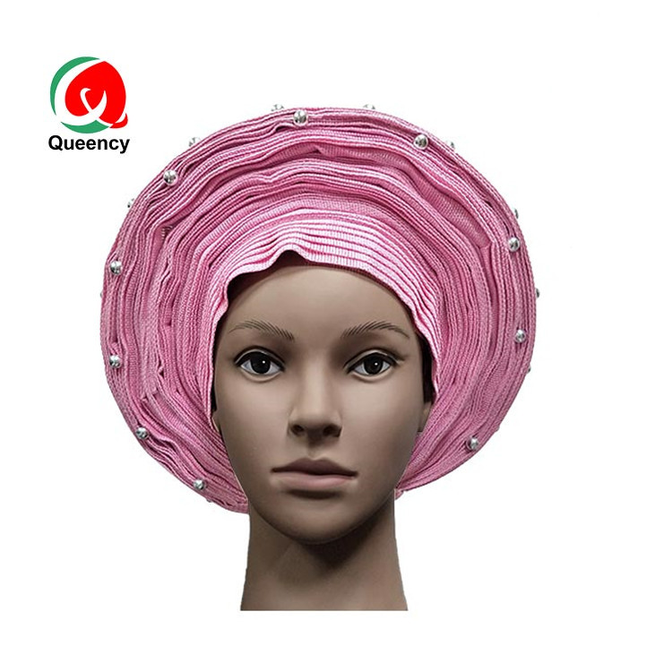 Традиционный гофрированный автоматический гель Queency с бусинами