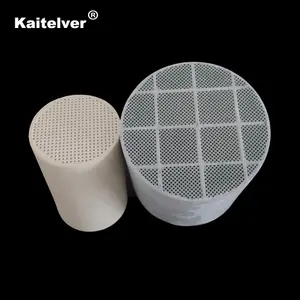 Filtro com pente de colmeia, filtro catalisado diesel cordiite dpf silicone carboneto dpf colmeia cerâmica