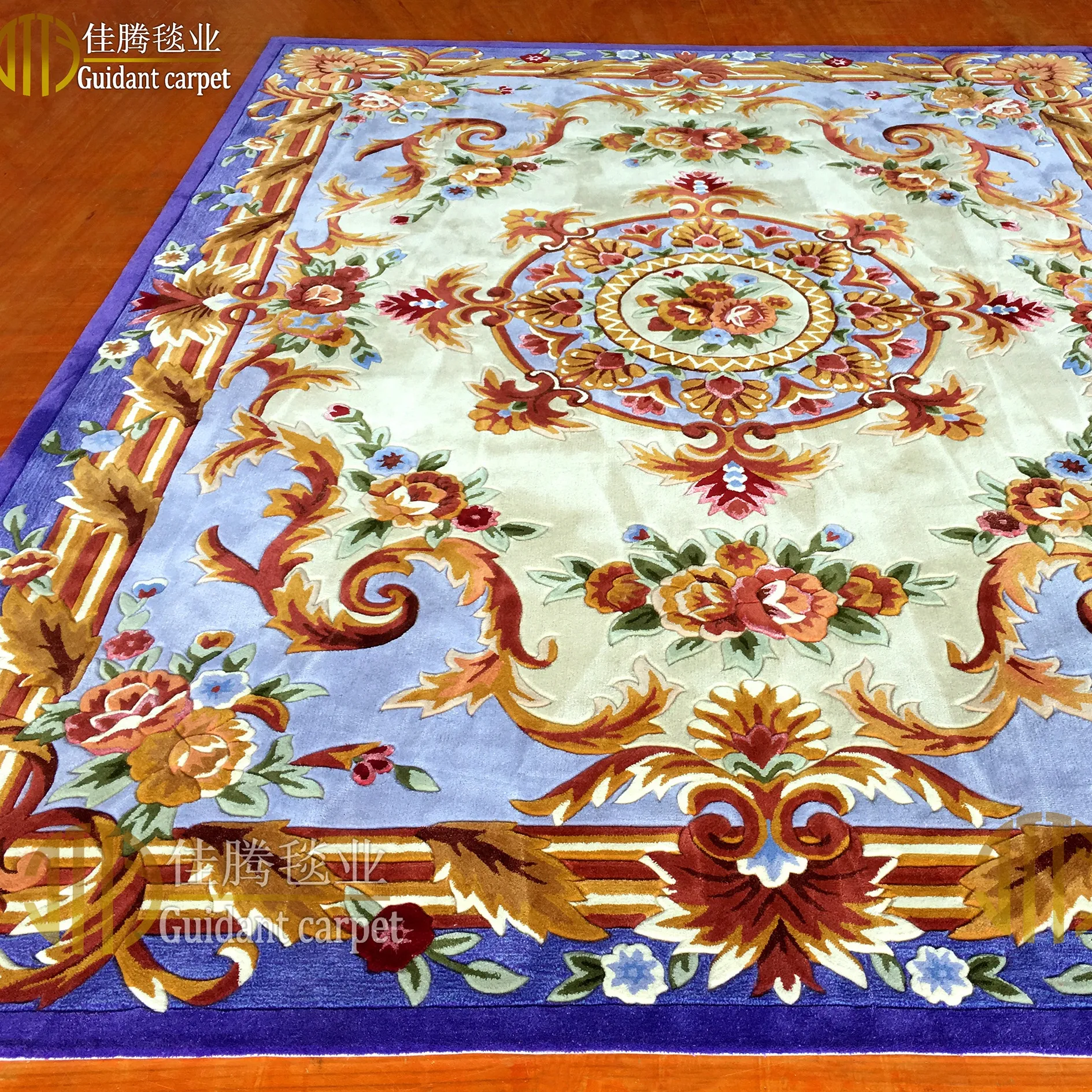 Fatto a mano trapuntata cinese tappeto di lana e soggiorno tappeto da guidant tappeto guangzhou fabbrica della porcellana