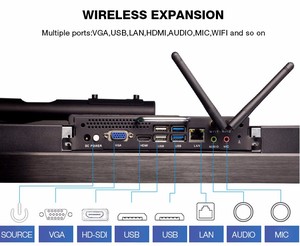 Tablero inteligente interactivo 4K de 86 pulgadas, equipo escolar con tablero de escritura en el aula, precio de características para escuelas - Product Image 4