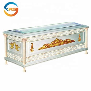 <span class=keywords><strong>Funeraria</strong></span> usar para staorage el cadáver de hielo ataúd hecho de madera - Product Image 6