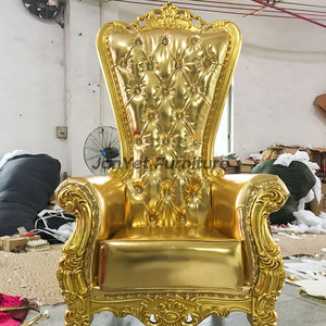 Wholesale Royal <strong>Antique</strong> Wedding Throne King and Queen <strong>Chairs</strong> <strong>for</strong> <strong>Sale</strong> - Product Image 5