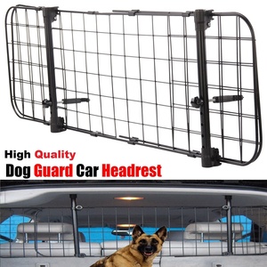 Verstellbarer Universal-Kopfstützen schutz für Autos Faltbares, komfortables Reise produkt für Hunde Hunde Fahrzeug Rücksitz Sicherheits barriere Haustier - Product Image 2