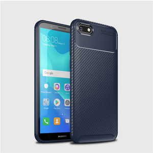 Saiboro de fibra de carbono tpu a prueba de golpes caso de la contraportada para huawei <span class=keywords><strong>honor</strong></span> 7huawei <span class=keywords><strong>honor</strong></span> <span class=keywords><strong>8e</strong></span> y5 primer - Product Image 2