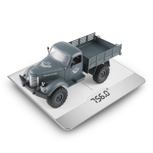 2019 nouveau camion RC JJRC Q61 2.4G puissant moteur télécommande 4WD suivi tout-terrain <span class=keywords><strong>militaire</strong></span> camion voiture RTR <span class=keywords><strong>jouet</strong></span> - Product Image 4