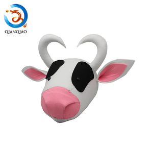 <span class=keywords><strong>De</strong></span> habitación fieltro formas láser <span class=keywords><strong>Cabeza</strong></span> <span class=keywords><strong>de</strong></span> <span class=keywords><strong>Vaca</strong></span> decoración <span class=keywords><strong>de</strong></span> <span class=keywords><strong>la</strong></span> pared - Product Image 1