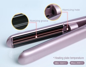 Alisador <span class=keywords><strong>de</strong></span> <span class=keywords><strong>pelo</strong></span> profesional para salón <span class=keywords><strong>de</strong></span> peluquería, elemento calefactor ptc, <span class=keywords><strong>plancha</strong></span> plana, nube <span class=keywords><strong>de</strong></span> <span class=keywords><strong>vapor</strong></span> - Product Image 6