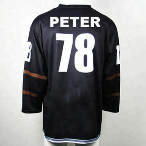 Custom practice wholesale blank hockey jerseys adopt your own design - Product Image 1