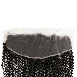 26 pulgadas rizado malasio del enrollamiento del pelo humano 3 paquetes con encaje Frontal rizado - Product Image 6