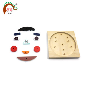 FAI DA TE in legno Del Viso Espressioni del Viso Stati D'animo Di Puzzle Giocattolo Educativo per la Scuola Materna I Bambini di Scuola Materna - Product Image 6
