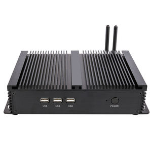 无风扇系统2COM android Mini Computer14nm Intel SKYBAY强大的Mini PC 2019 Core i3 DDR3L紧凑型台式机 - Product Image 2