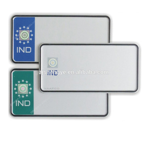 personnalisé conception imprimé en relief en métal en aluminium <span class=keywords><strong>IND</strong></span> estampage à chaud <span class=keywords><strong>plaque</strong></span> de numéro de licence - Product Image 6