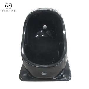 <span class=keywords><strong>Urinario</strong></span> de esquina de pared Wc de piedra natural negra absoluta para hombre - Product Image 4