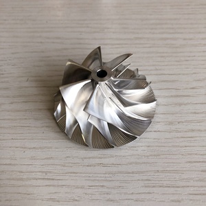 TD04HL 42.00/56.00Mm 7 + 7 Lưỡi Dao Turbo Phay/Nhôm 2618/Bánh Xe Máy Nén Phôi - Product Image 2