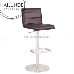 Cómoda espalda recta marrón dos capa asiento hidráulico <span class=keywords><strong>bar</strong></span>/silla - Product Image 1