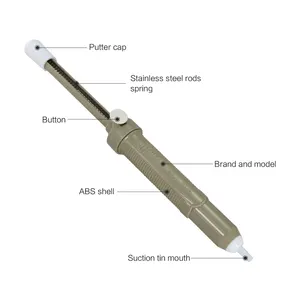 BEST 108 Hand Welding Tools Desoldering Pump Vacuum Suction Sucker Pen Jet Pump for Bag Repairing Standard BESTOOL BST 108