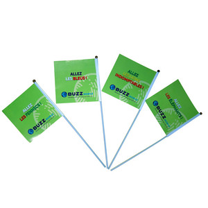 Gahumi tùy chỉnh cầm tay cờ nhỏ nhựa Stick Flag - Product Image 6