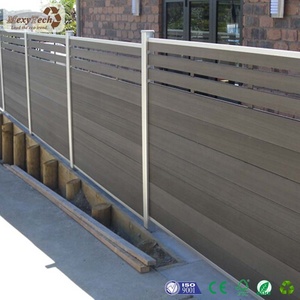 Clôture en composite bois-plastique MexyTech Decorate MecoFence de Foshan avec bac à plantes - Product Image 4