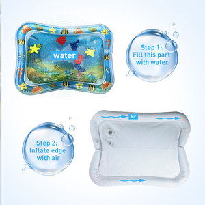 tapis <span class=keywords><strong>de</strong></span> jeu d'eau Gonflable épaissir PVC bébé Ventre Tapis Bambin Activité Amusante Jouer Center tapis d'eau pour bébés - Product Image 3